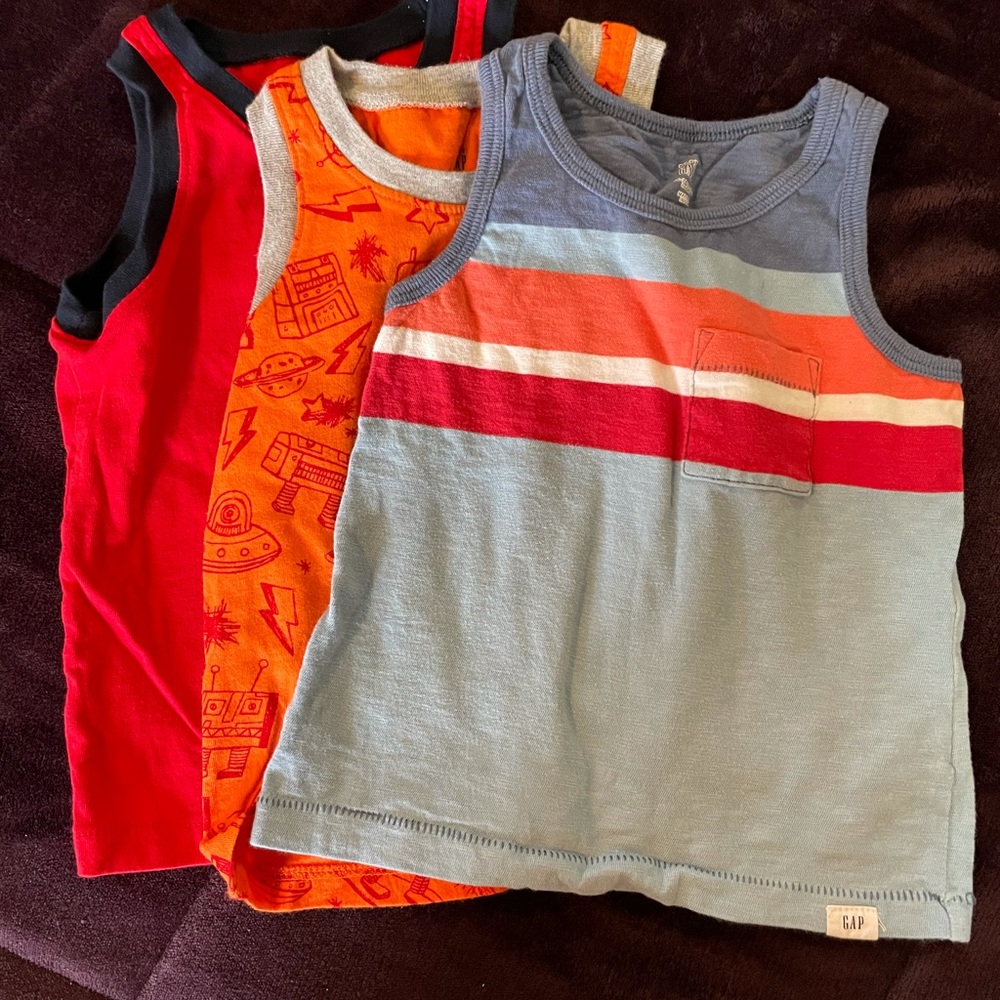Toddler Boy Tank Bundle